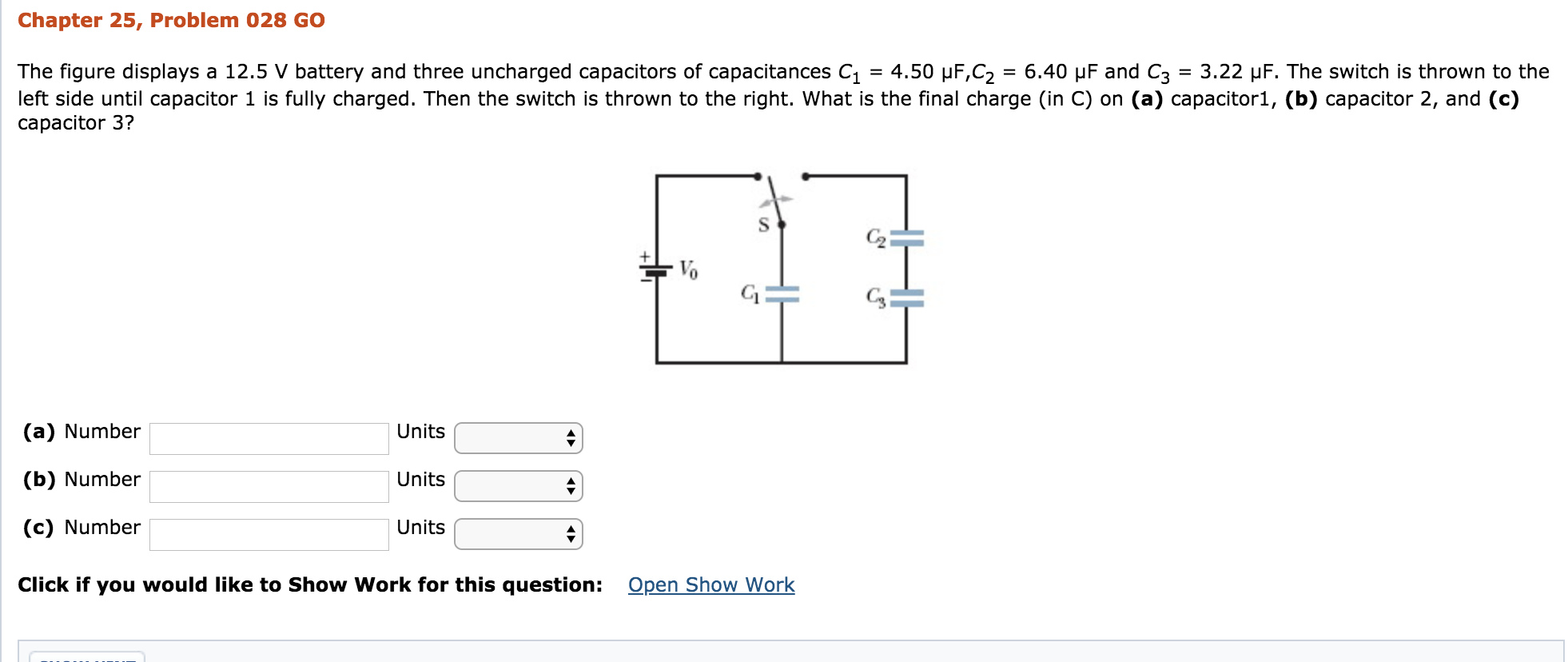 Solved Chapter 25, Problem 028 GO The figure displays a 12.5 | Chegg.com
