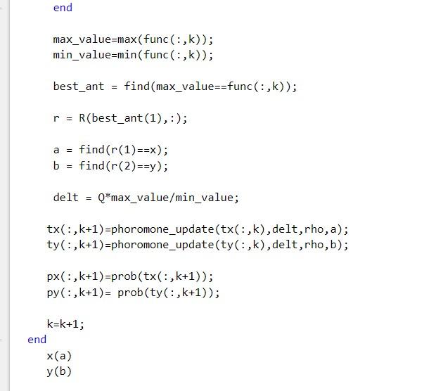 N rho = tx = main_file.mx + 1 clear all 2 clc 3 x = | Chegg.com