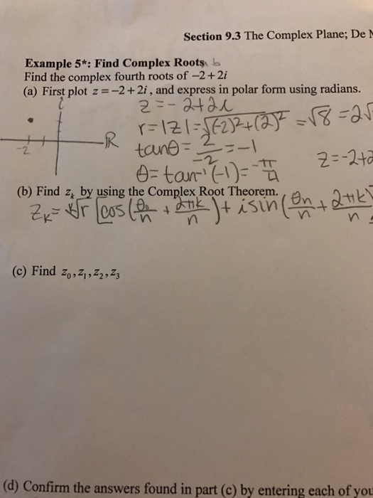 How To Find Complex Roots Of A Number