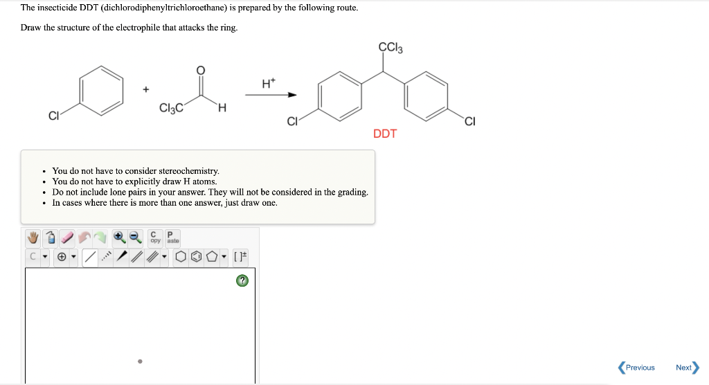 Solved The insecticide DDT (dichlorodiphenyltrichloroethane) | Chegg.com