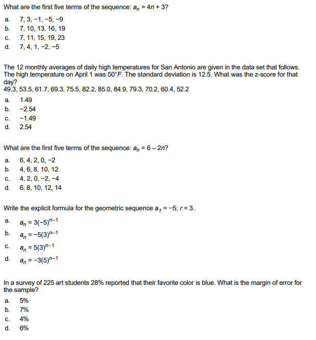 Solved Find The Sum Of This Series 95 81 67 53 Chegg Com