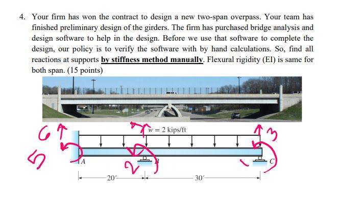 Solved 4. Your firm has won the contract to design a new | Chegg.com