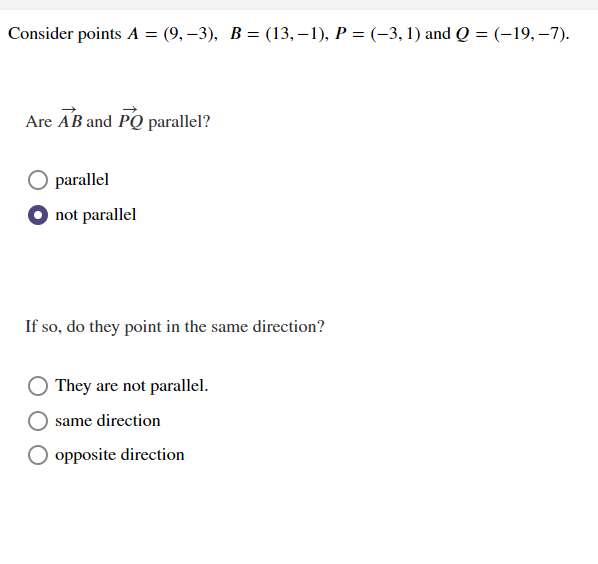 Solved Consider Points A=(9,−3),B=(13,−1),P=(−3,1) And | Chegg.com