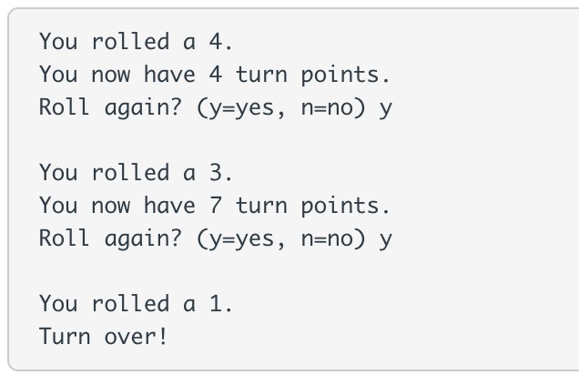 Code For Roll Python Solved I am working on python for rolling dies game. This | Chegg.com