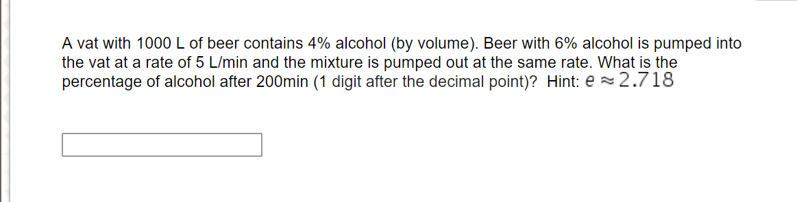 10 vat on alcohol