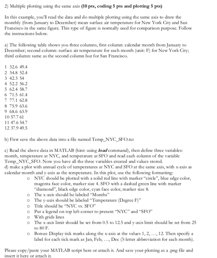Solved MATLAB Question If you could show me the steps you
