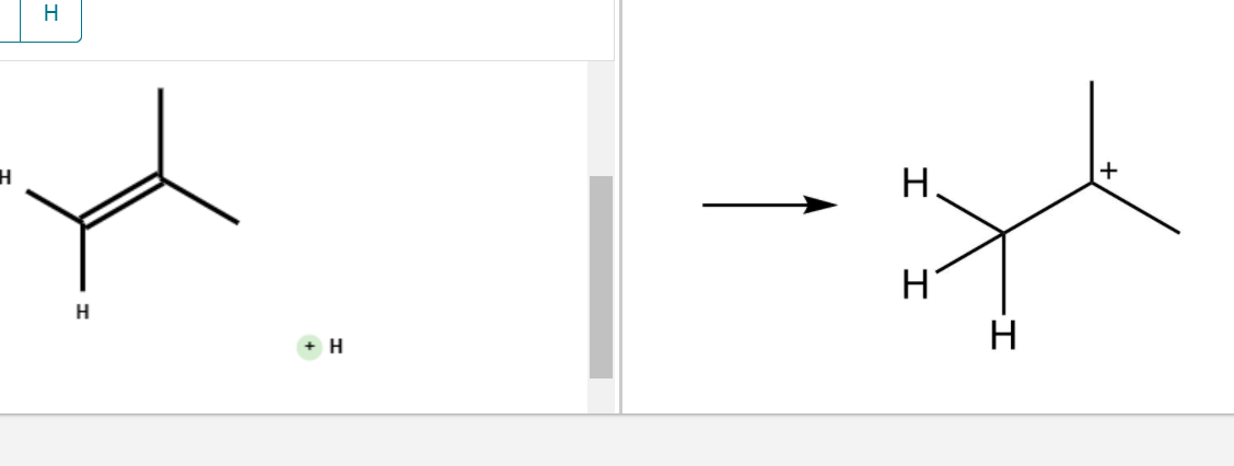 Solved Draw the curved arrow that explains how the | Chegg.com