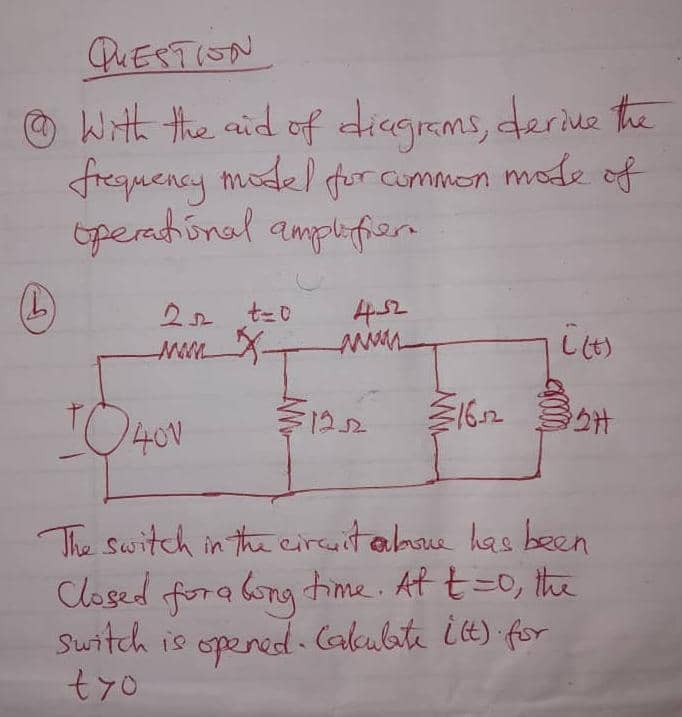 (9) With The Aid Of Diagrams, Derive The Frequency | Chegg.com