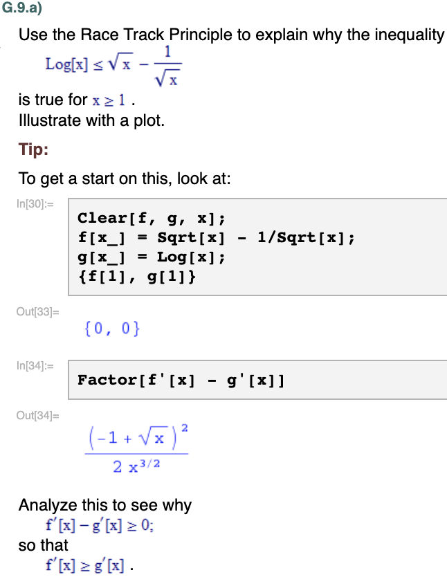 Solved Q9a) Use the Race Track Principle to explain why the