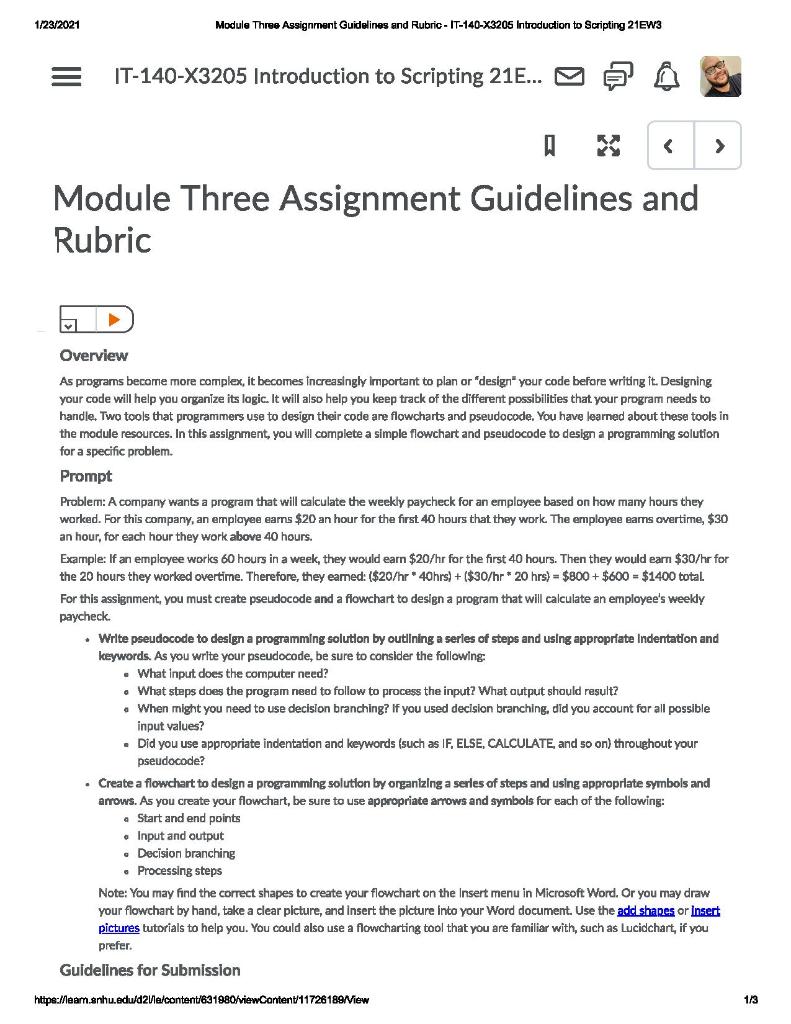 introduction to computers module 3 assignment