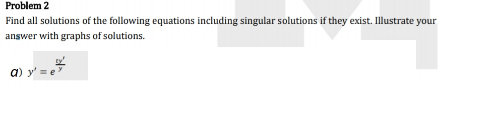 Solved Problem 2 Find all solutions of the following | Chegg.com