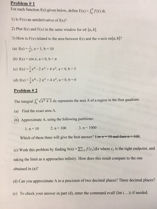 Solved Use maple lab and maple commands to solve the