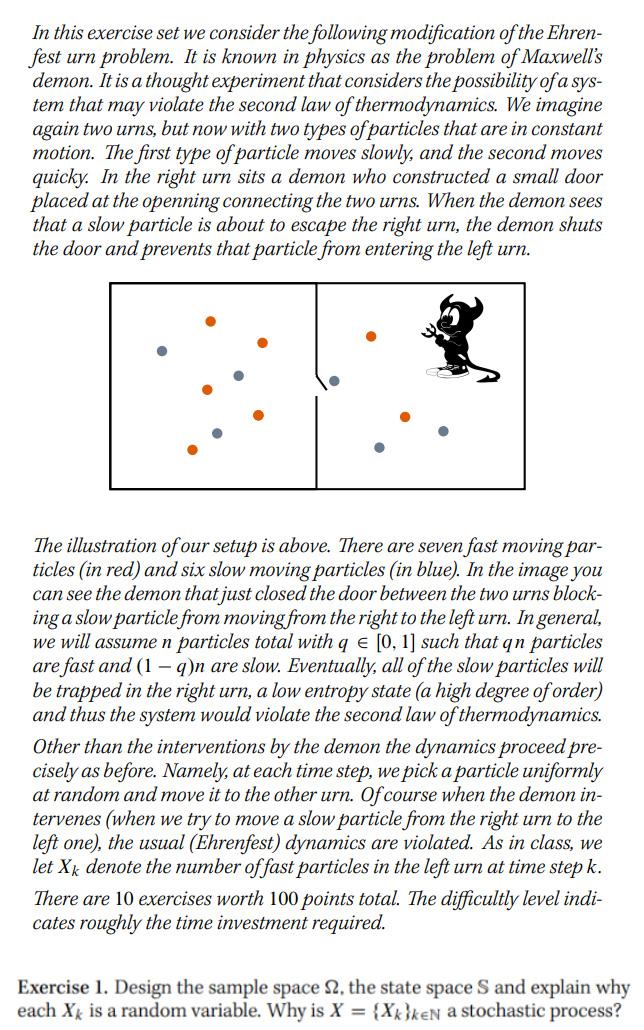 In this exercise set we consider the following | Chegg.com
