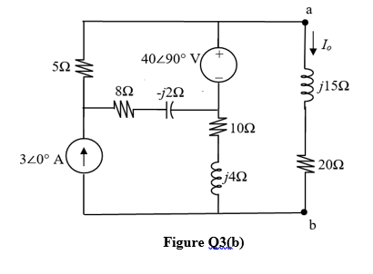 Solved Consider the circuit shown in Figure Q3(b). | Chegg.com
