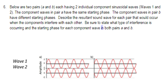Solved 6. Below are two pairs ( a and b ) each having 2 | Chegg.com