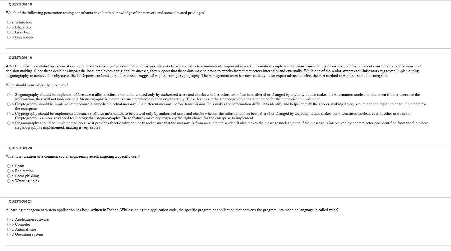 Solved QUESTION 13 How Do NACs Ensure That A Device Is Safe Chegg