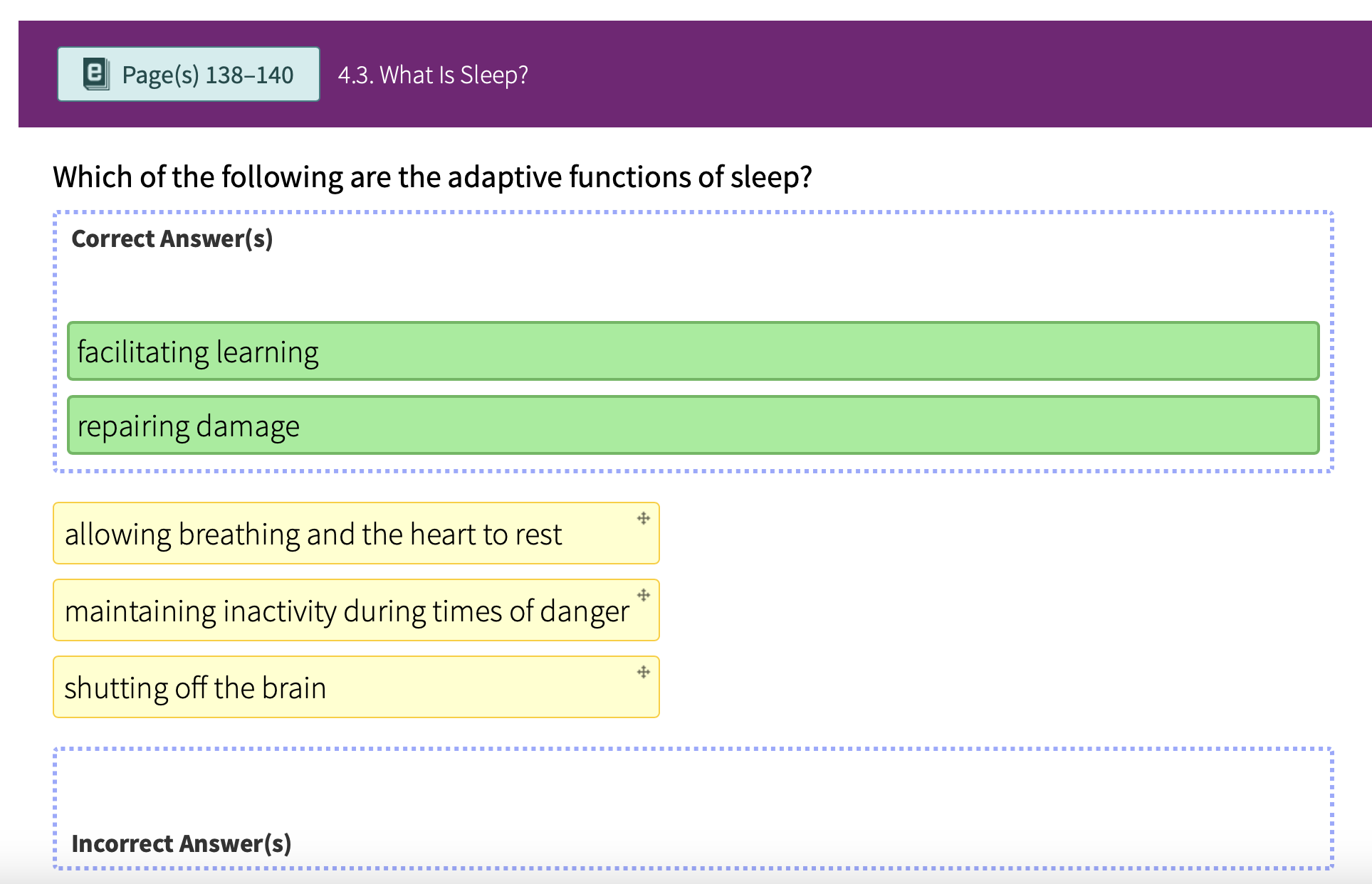 Solved Which of the following are the adaptive functions of | Chegg.com