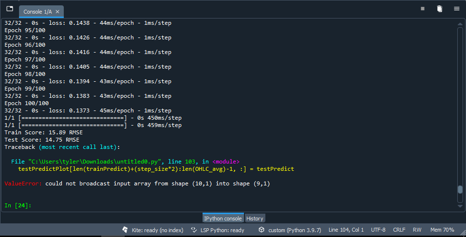 Solved hello Im having trouble with my code and it doesnt | Chegg.com