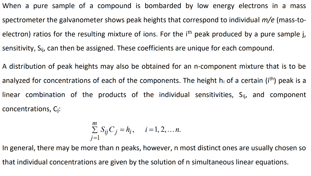 When a pure sample of a compound is bombarded by low | Chegg.com