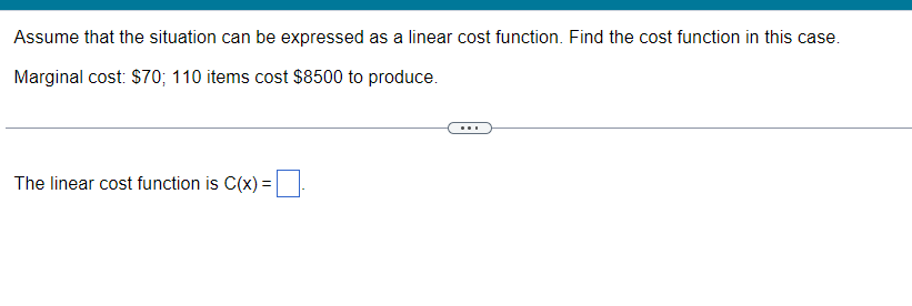 Assume that the situation can be expressed as a | Chegg.com