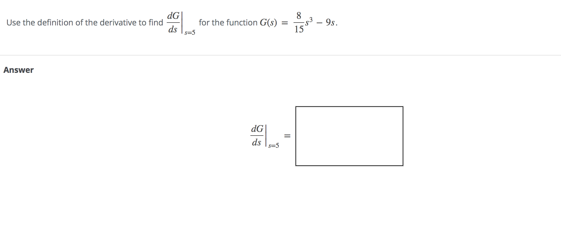 Solved Use the definition of the derivative to find | Chegg.com