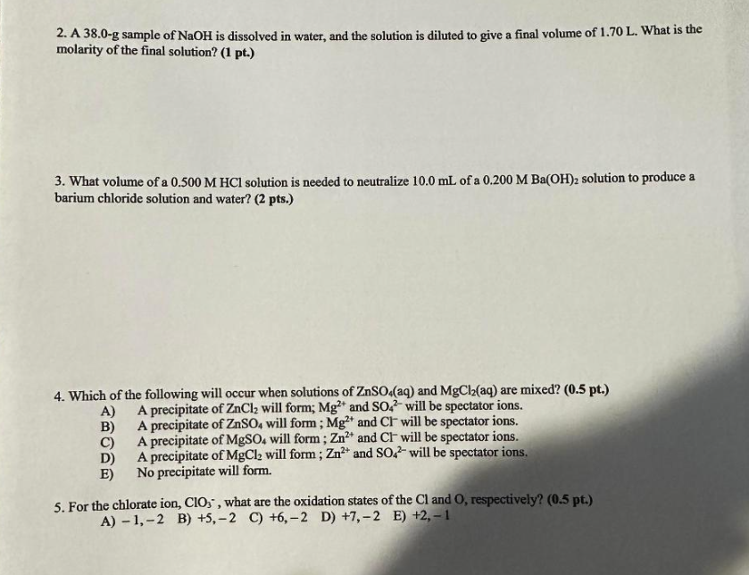 BaCl2 NaOH Pt Ion: Khám Phá Phương Trình Ion Hóa Học