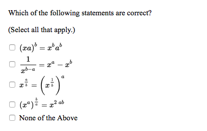Solved Which of the following statements are correct? | Chegg.com