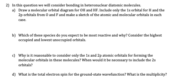 Solved Imagine 1000 unique diatomic molecules are allowed to