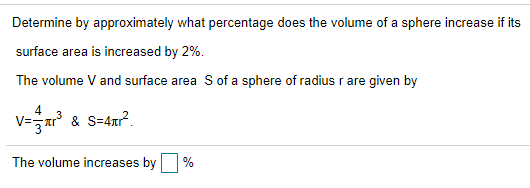 Solved Determine by approximately what percentage does the | Chegg.com