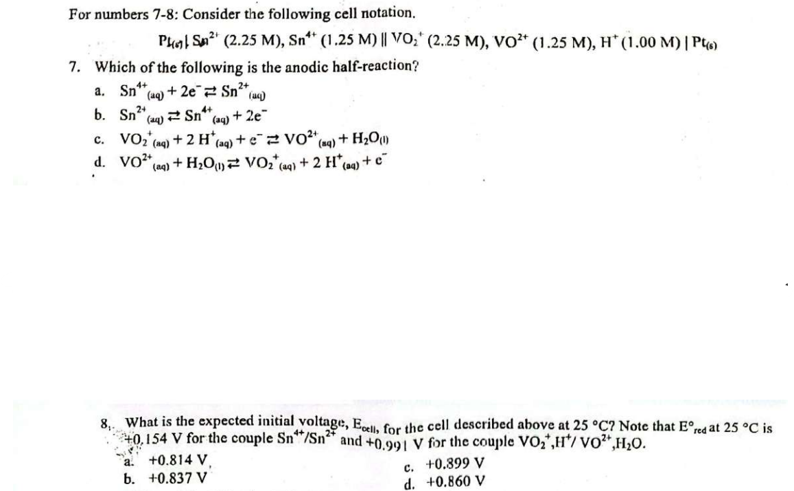 Solved Choose The Option Of The Correct Answer Chegg Solved Choose The Option Of The Correct Answer Chegg
