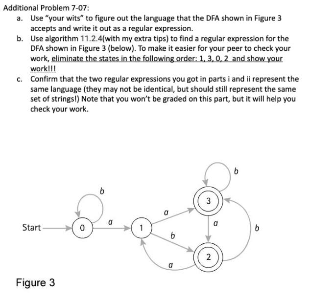 Additional Problem 7-07: a. Use “your wits” to figure | Chegg.com