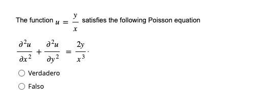 Solved The function u=xy satisfies the following Poisson | Chegg.com