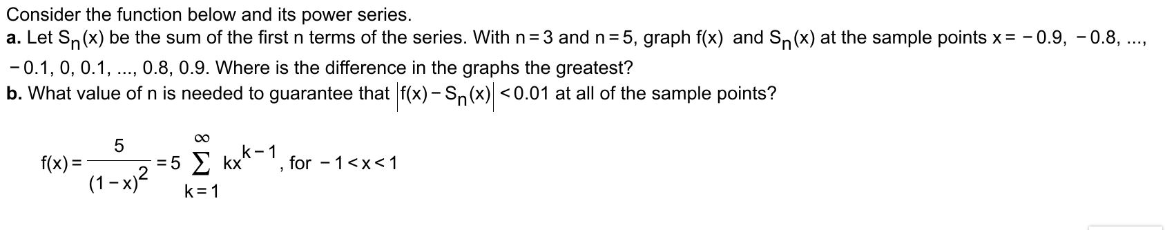 Solved I Only Need The Steps And Answer For Question B.b. | Chegg.com