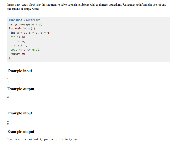 Solved We hope that your previous program enables you to | Chegg.com