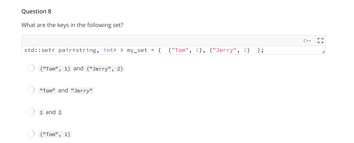 Solved SUBJECT: DATA STRUCTURES AND ALGORITHMS ( C++ ) | Chegg.com