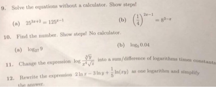 Logarithmic calculator deals with steps