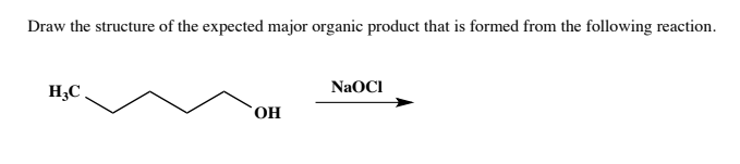 Solved Draw the structure of the expected major organic | Chegg.com