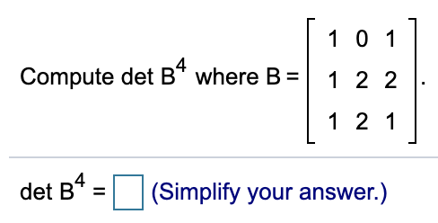 Solved Use determinants to decide if the set of vectors is | Chegg.com