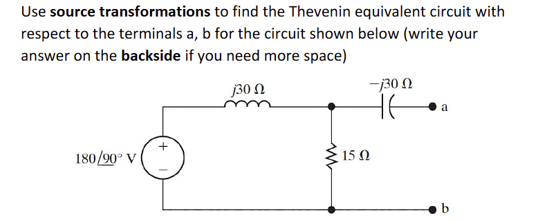 Use Source Transformations To Find The Thevenin Chegg