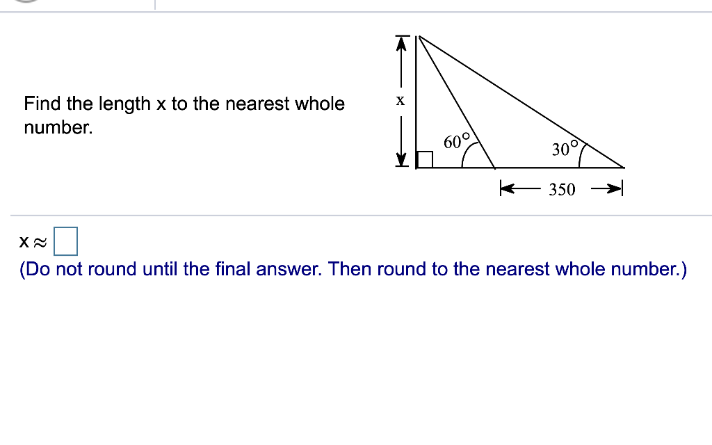 solved-x-find-the-length-x-to-the-nearest-whole-number-600-chegg