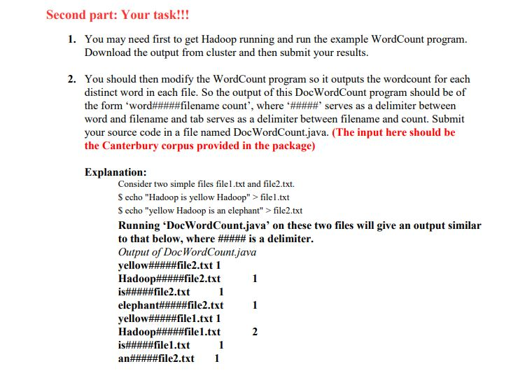 package org.myorg; import java.io.IOException; | Chegg.com