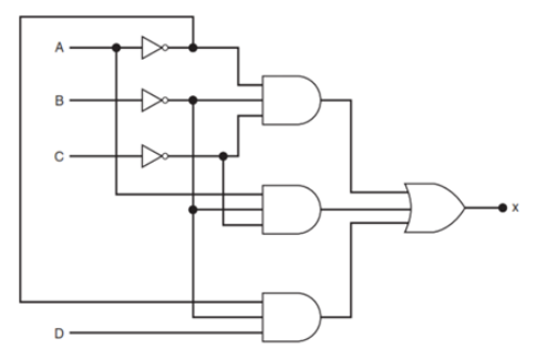 Solved Write the output Boolean expression of the circuit | Chegg.com