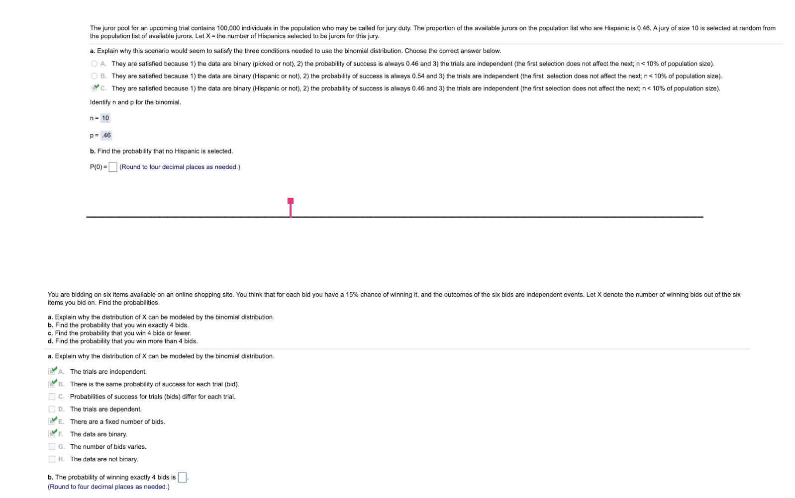 Solved The juror pool for an upcoming trial contains 100 000 Chegg com