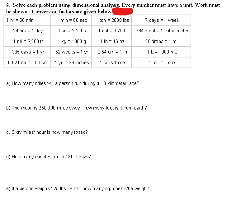 solved-9-solve-each-problem-using-dimensional-analysis-chegg