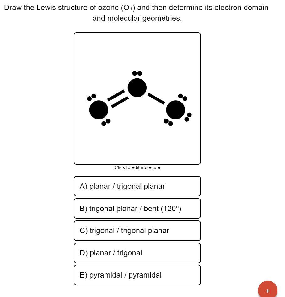 lewis structure of o3