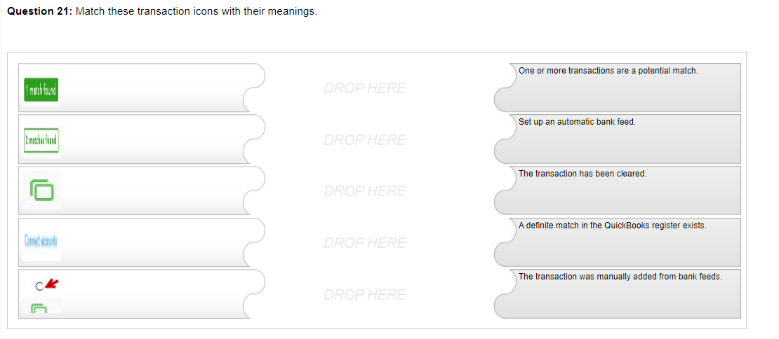 Solved There is at least one potential matching transaction. | Chegg.com