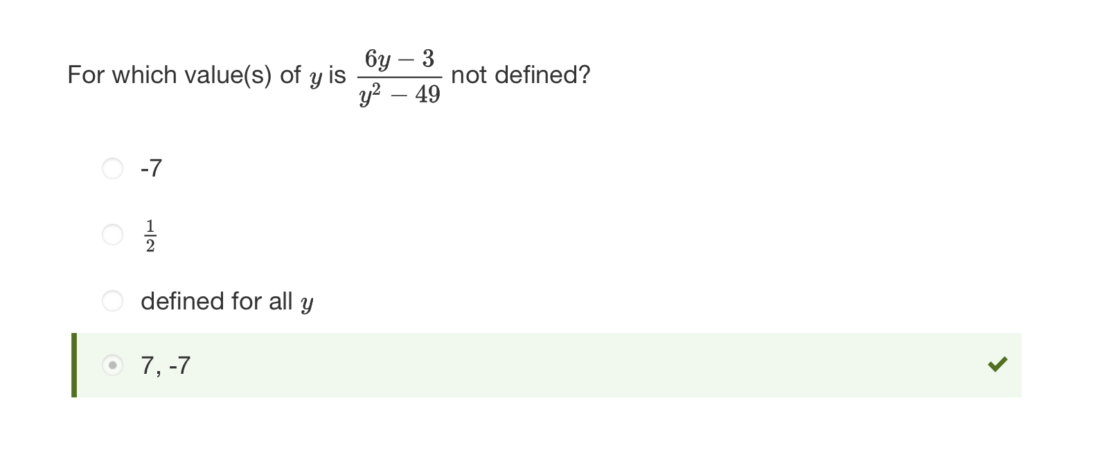 Defined Value Math Solved For which value(s) of is not defined?For which | Chegg.com