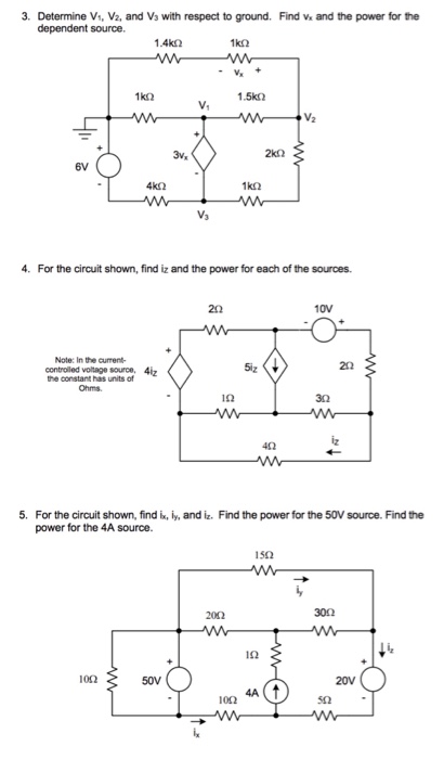 Solved Can you answers these using Node Voltage Method, not | Chegg.com