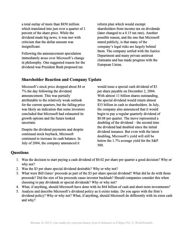 Solved CASE STUDY 2 Microsoft Solving a Good Problem for a | Chegg.com
