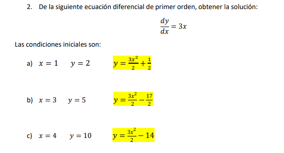 Solved INSTRUCCIONES: Resolver las siguientes ecuaciones | Chegg.com